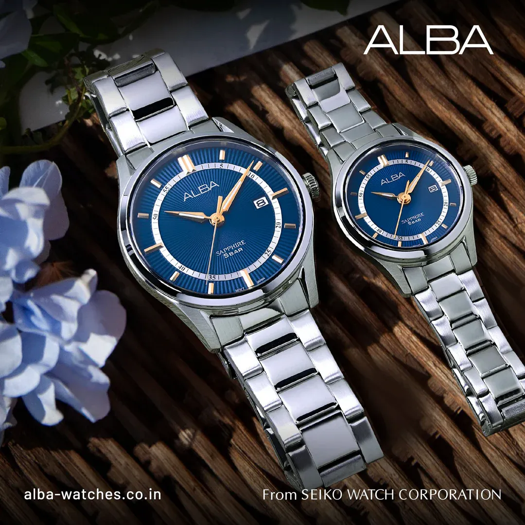 Alba AS9R17X1 Blue Dial Sapphire