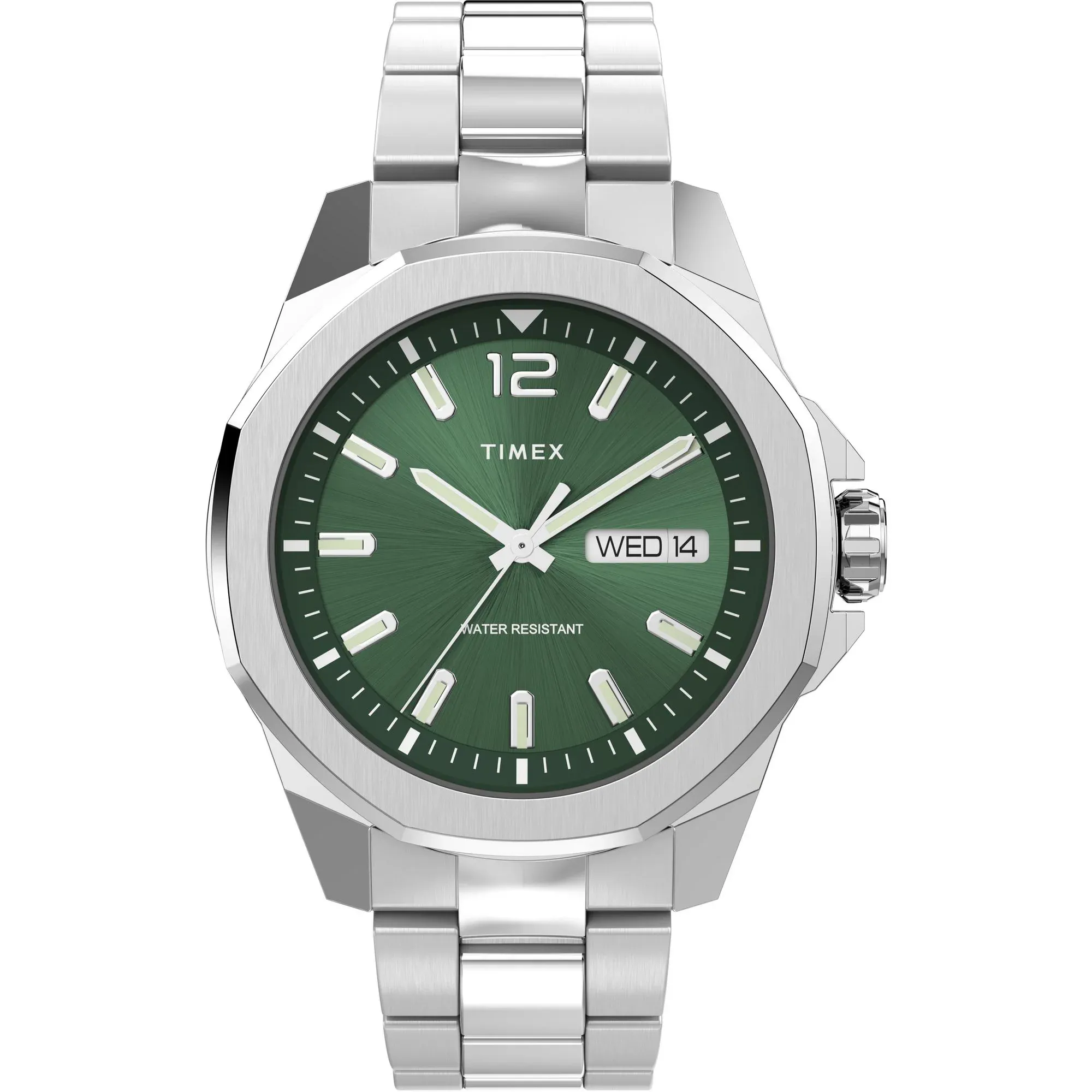 Timex Essex TW2W13900UJ Green Sunray Dial