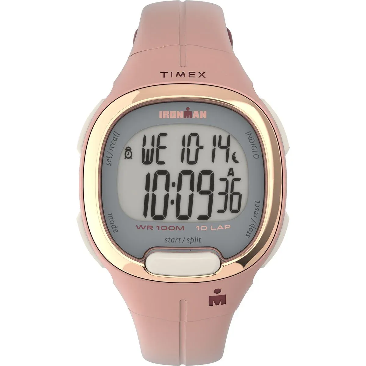 Timex Ironman Transit TW5M35000AS with pink case and strap