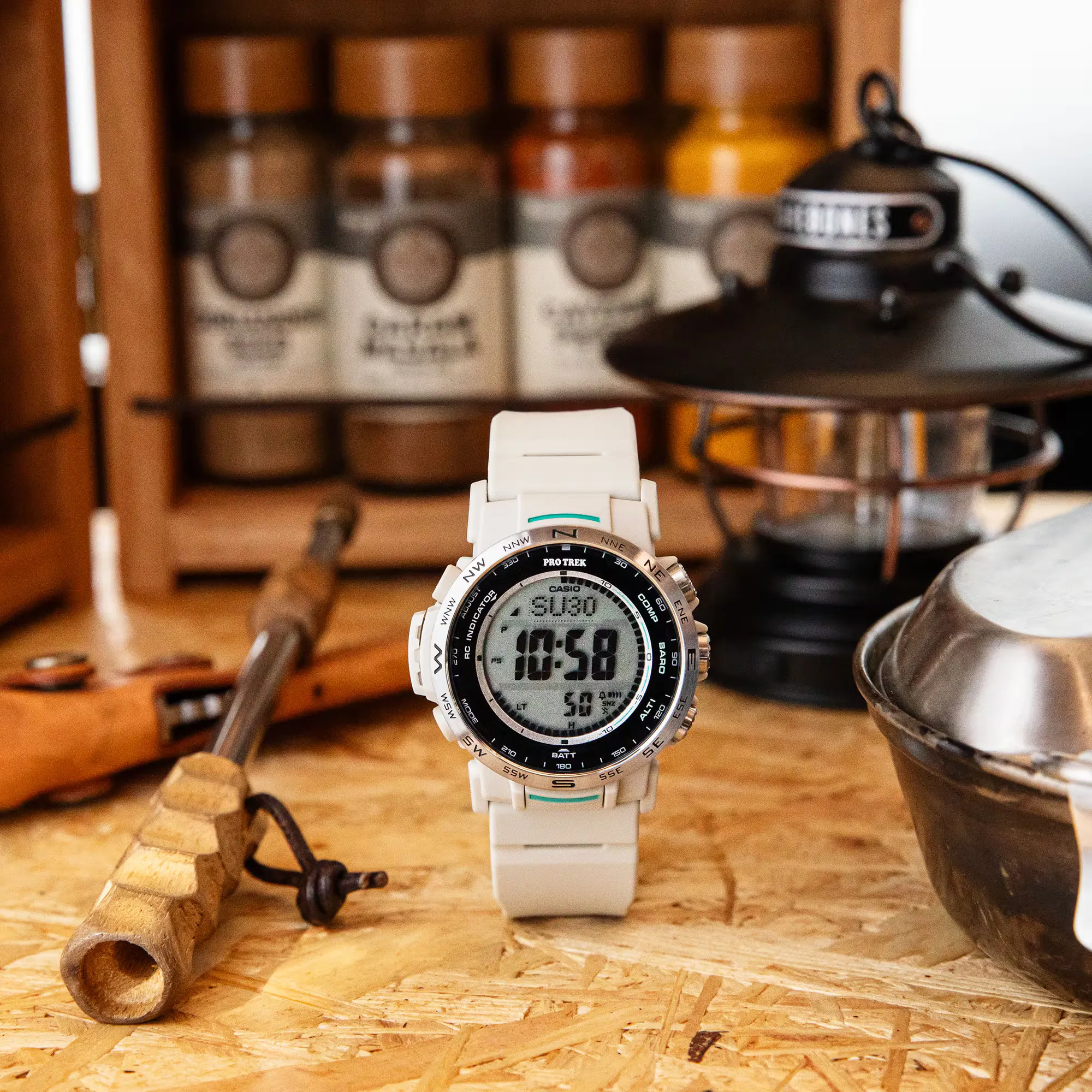 Casio Pro Trek PRW-35-7 White Solar Outdoor Watch